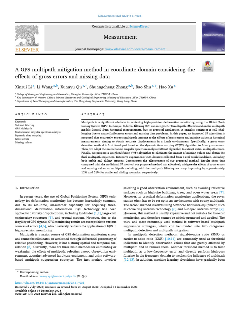 GPS Multipath Mitigation Method | PDF | Eigenvalues And Eigenvectors ...