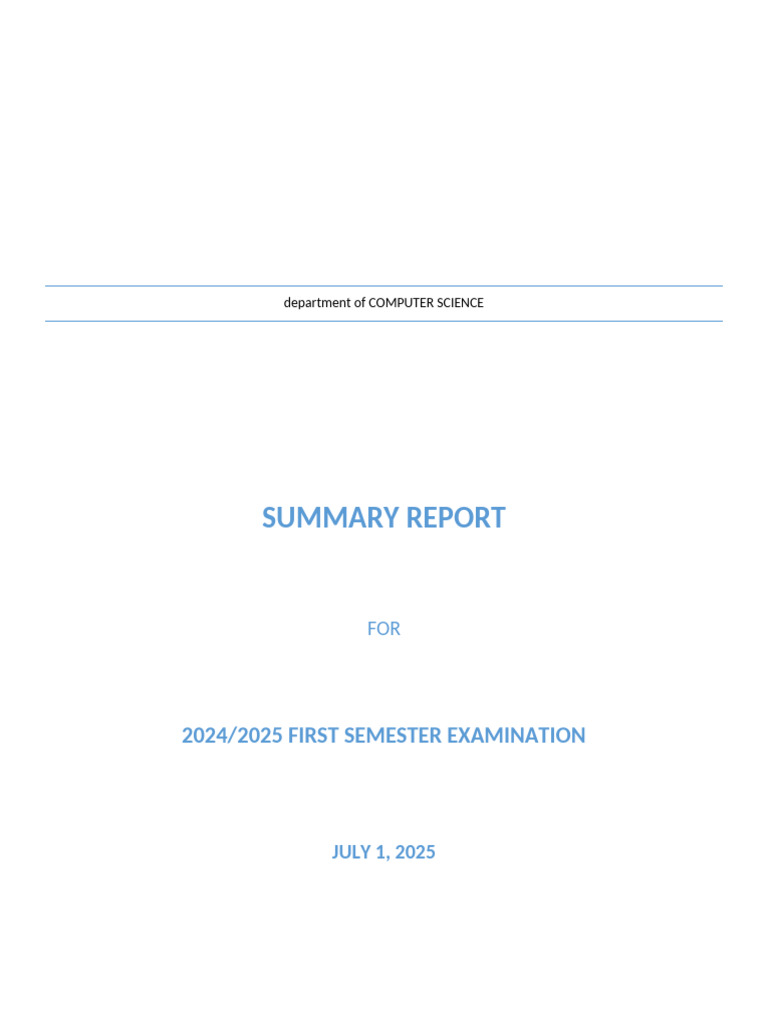 1st & 2nd Semester Summary Result Template | PDF | Student Assessment ...