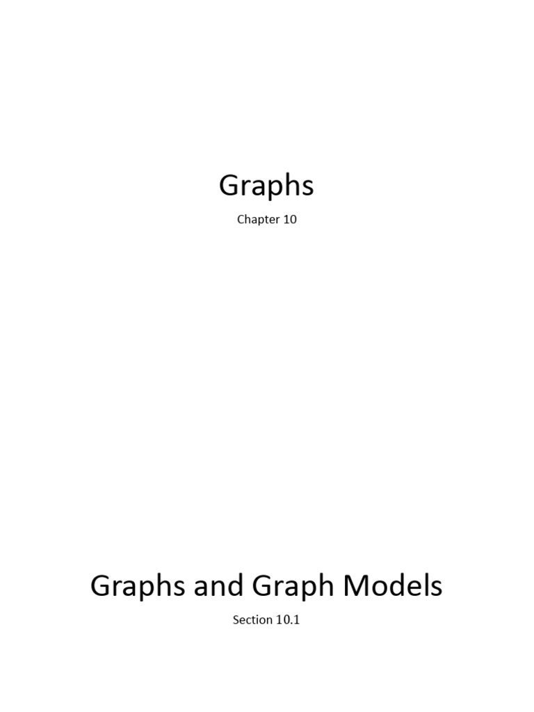 DCS Chapter 10 11 | PDF | Vertex (Graph Theory) | Discrete Mathematics