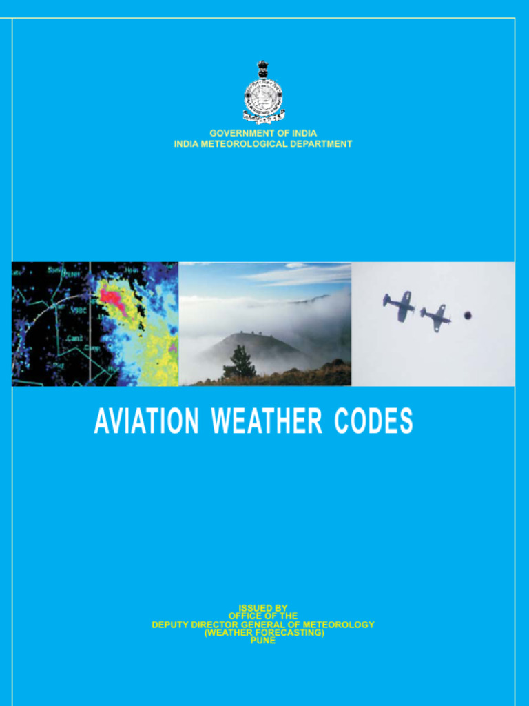 Aviation Weather Codes Overview | PDF | Precipitation | Meteorology