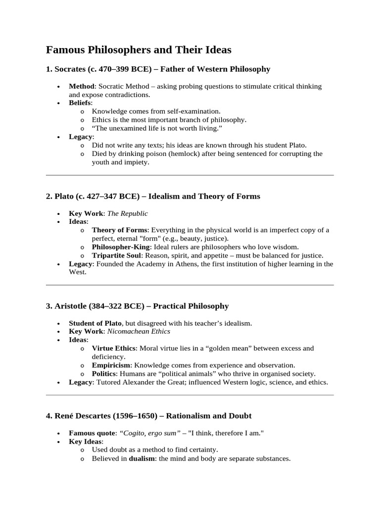 Philosophy of Philosophers | PDF | Plato | Rationalism