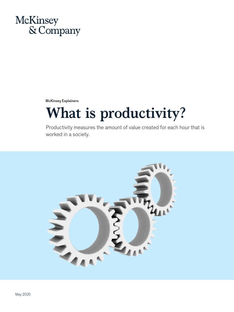 Understanding Economic Productivity | PDF | Economic Growth | Labour ...