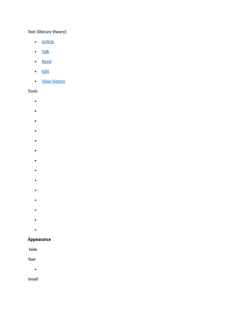 Text Origin Meaning Wiki | PDF