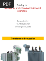 Sergi Transformer Protection Overview | PDF | Transformer | Relay