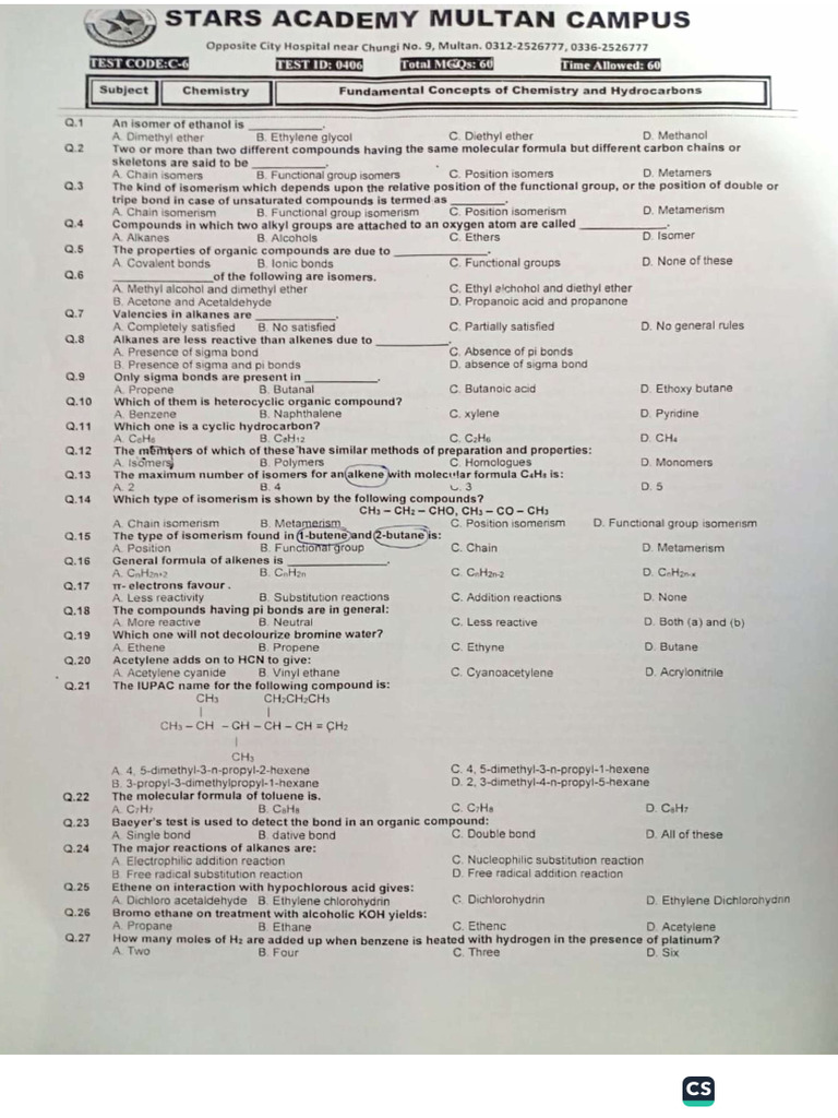 C6 Hydrocarbons | PDF
