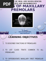 Anatomy and Dimensions of Maxillary 1st Premolar | PDF | Dental Anatomy ...