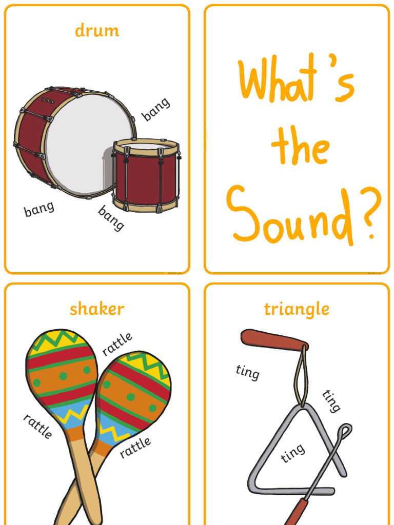 Percussion Instruments Sound List | PDF