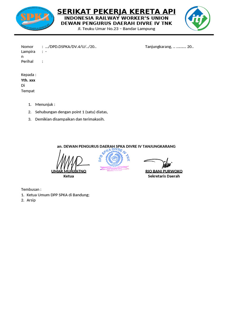 Format DRFT !!! | PDF
