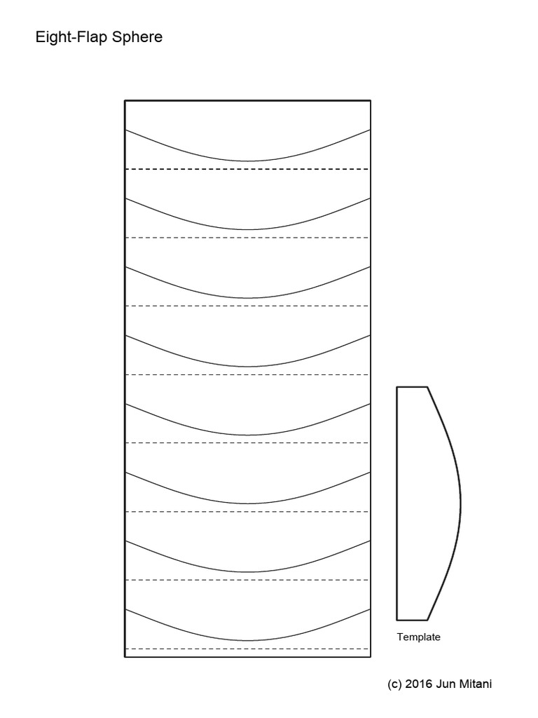 01 Eight-Flap Sphere | PDF