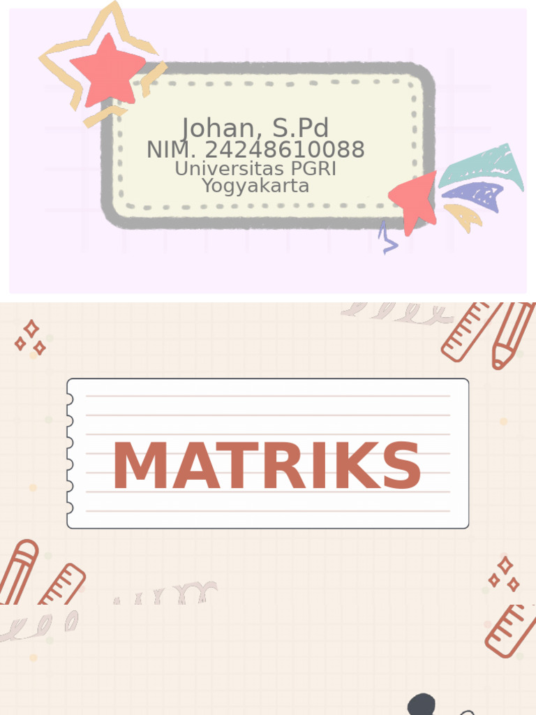 Matriks OK | PDF
