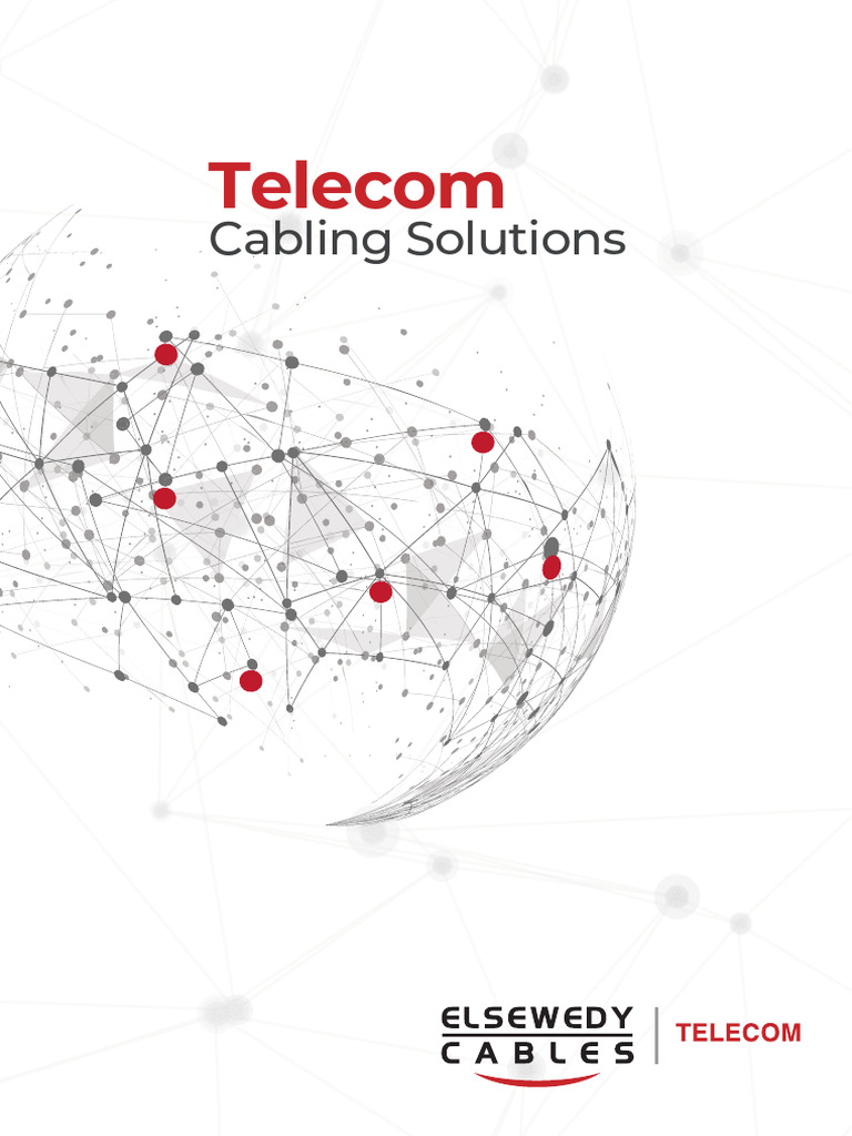 Copper and Fiber Telecom Cabling Solutions | PDF | Coaxial Cable ...