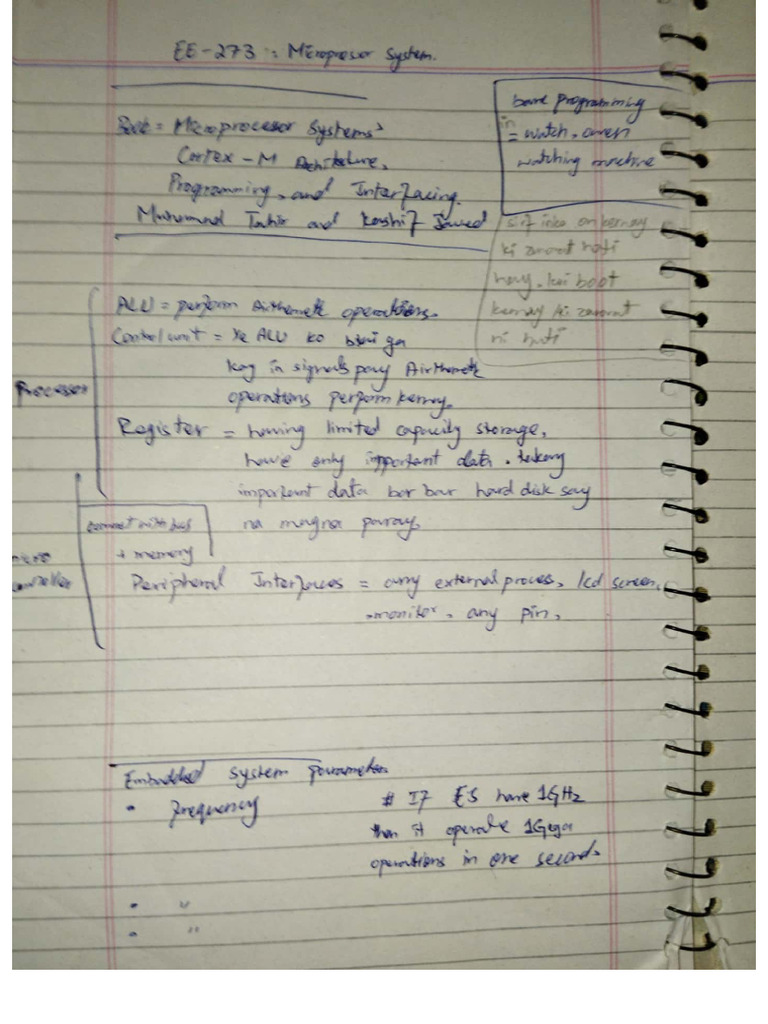Bilal Lec Note Chap 1,2,4 | PDF