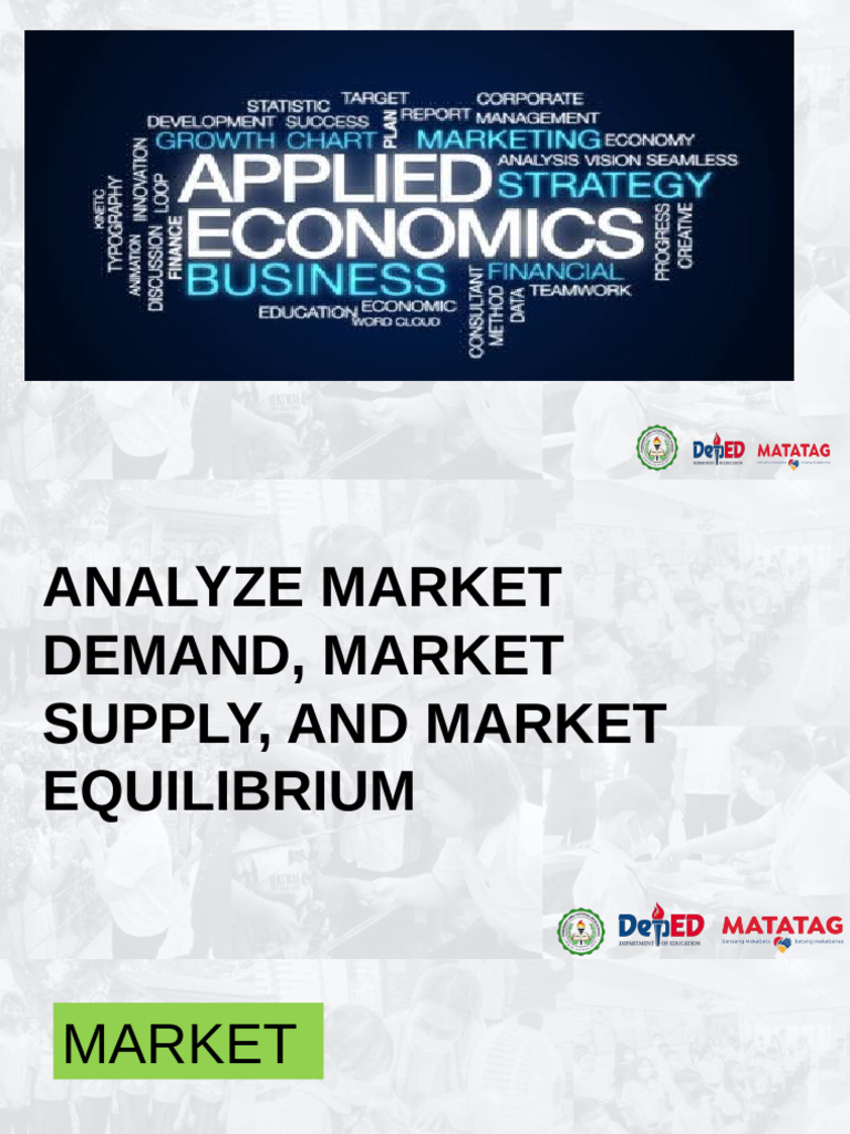 Market Supply Demand and Equilibrium | PDF | Economic Equilibrium ...