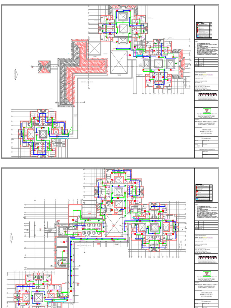 First Floor Layout for Guest House | PDF | Building Engineering