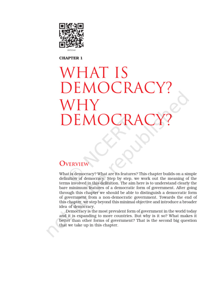 Democracy | PDF | Democracy | Political Ideologies
