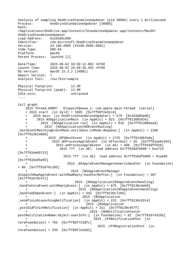 OneDrive Standalone Updater Analysis | PDF | Graphical User Interfaces ...