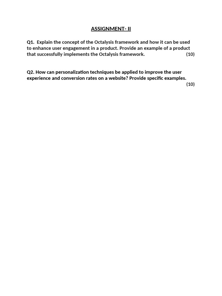 Assignment 2 | PDF