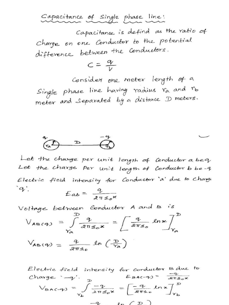 Capacitance | PDF