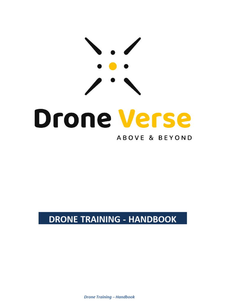 Drone Training Handbook Overview | PDF | Unmanned Aerial Vehicle ...