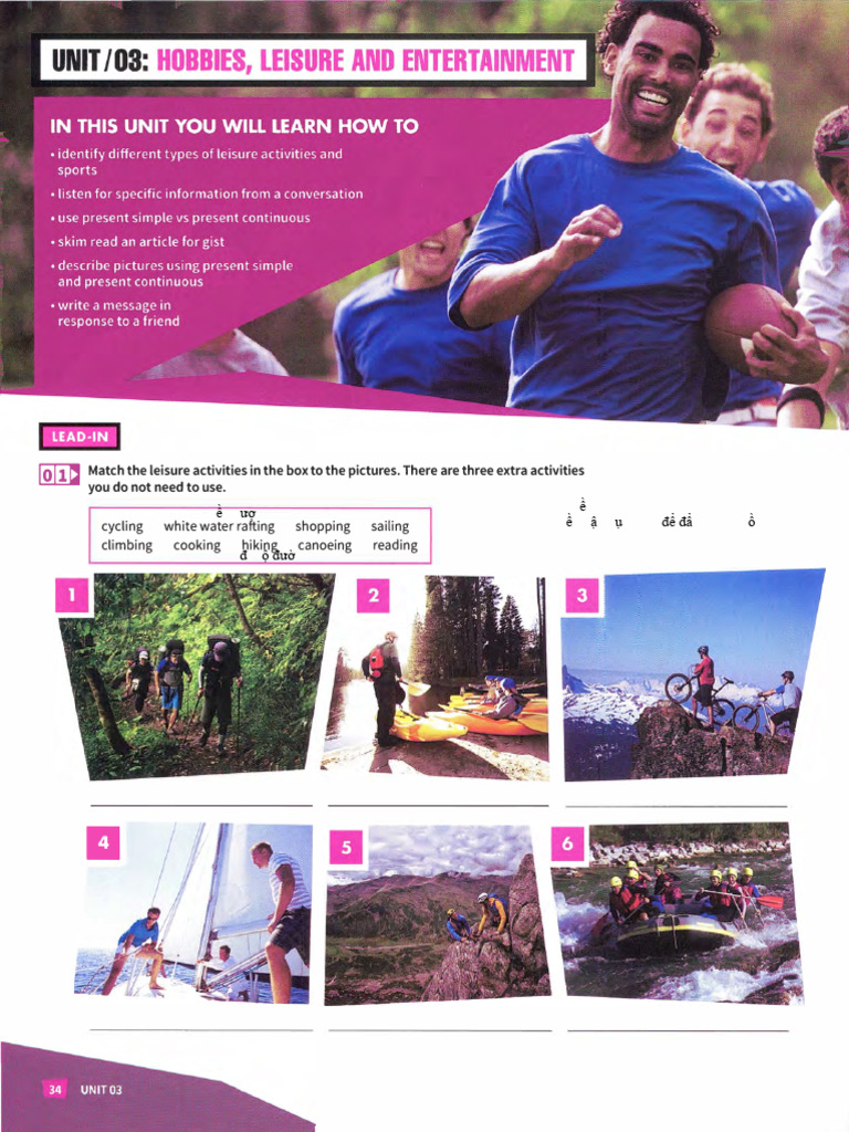 Leisure Activities and Adventure Holidays | PDF | Sports Equipment | Sports