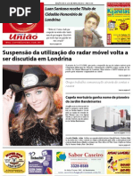 Jornal União - Edição de 15 à 30 de Abril de 2012