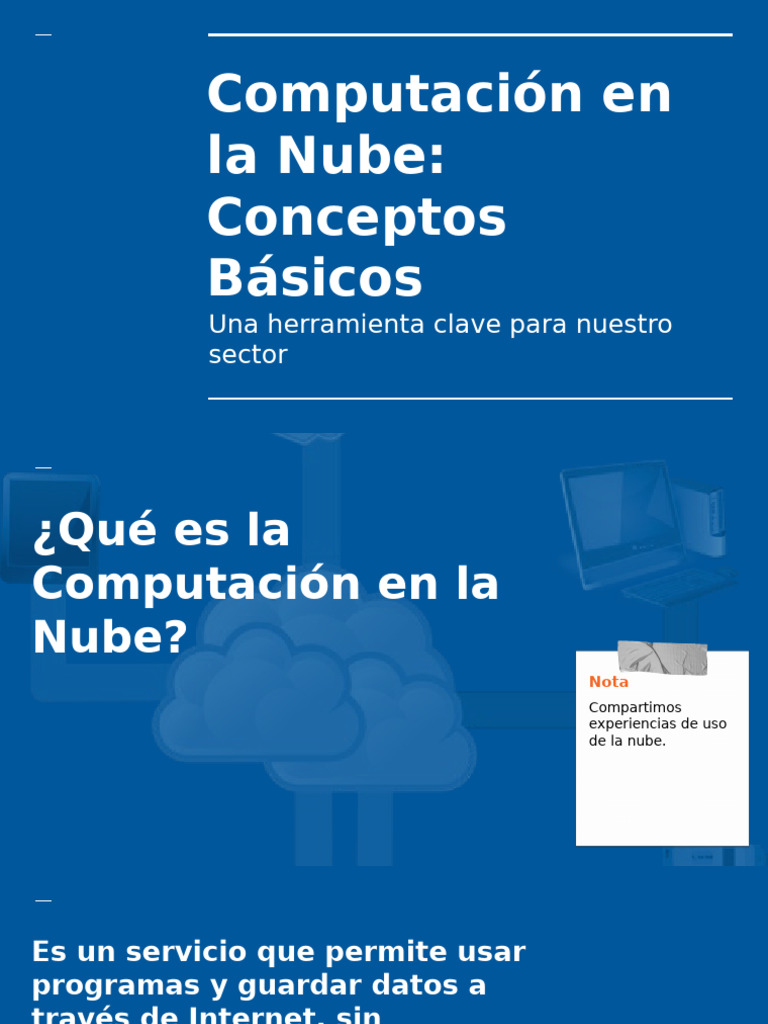 Introducción a la Computación en la Nube | PDF | Computación en la nube ...