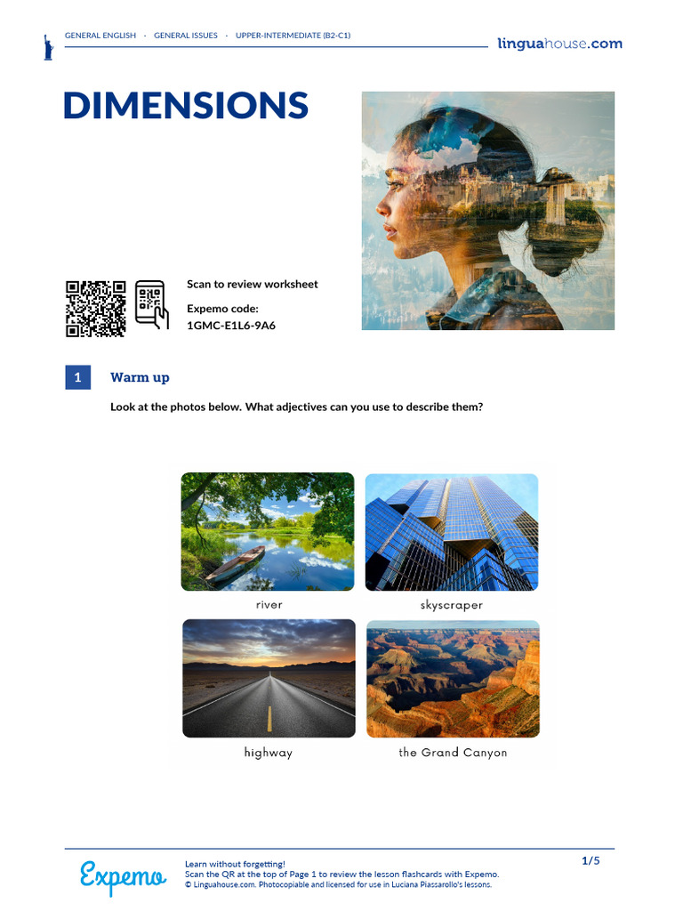 Dimensions American English Student B2 C1 | PDF | Linguistics