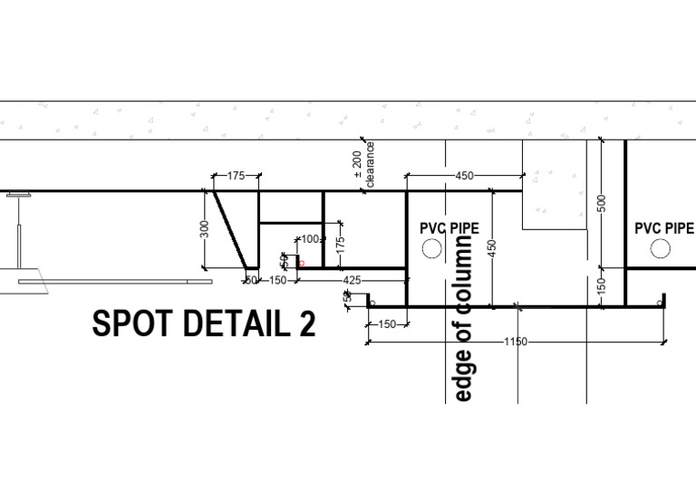 Spot Detail 2: PVC Pipe PVC Pipe | PDF