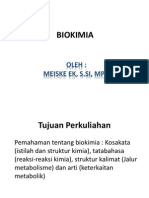 Pengantar-Biokimia (Meiske EK, S.si, MPH) .PPT Dita