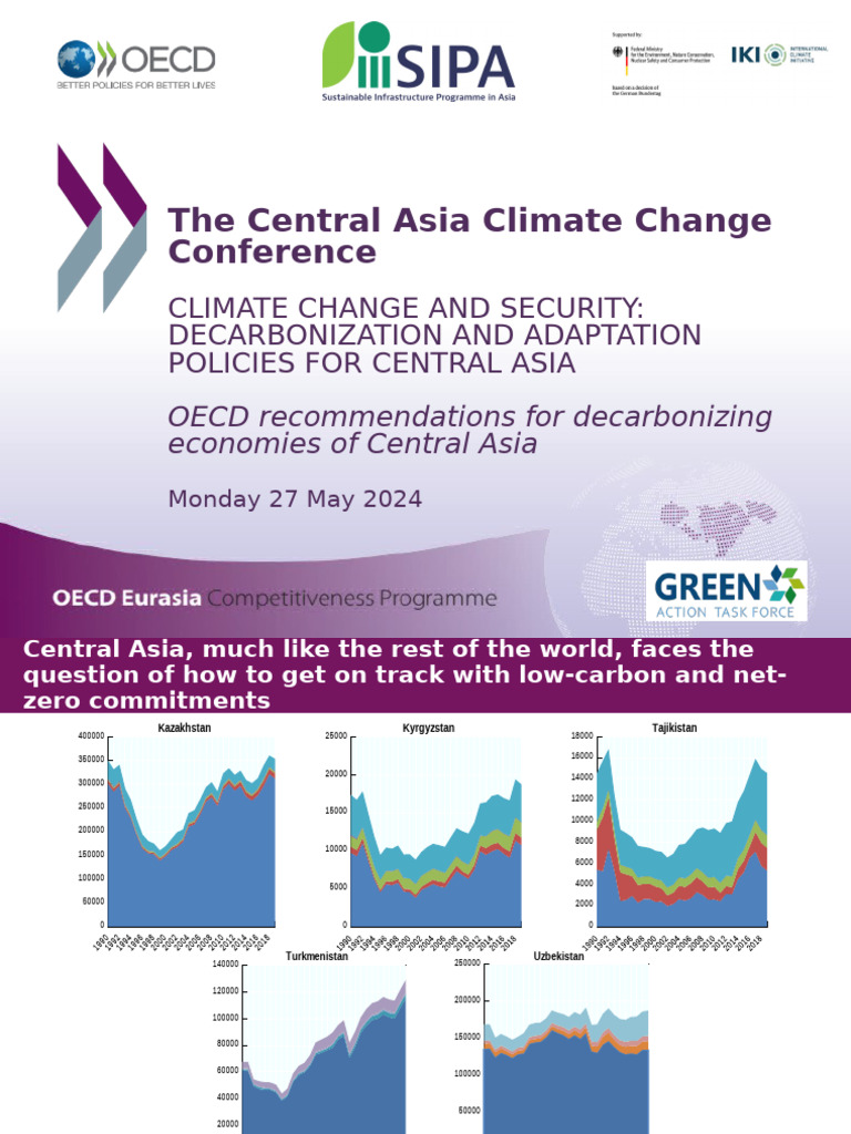 24-05-27 CA Central Asia Climate Change Conference | PDF | Climate ...