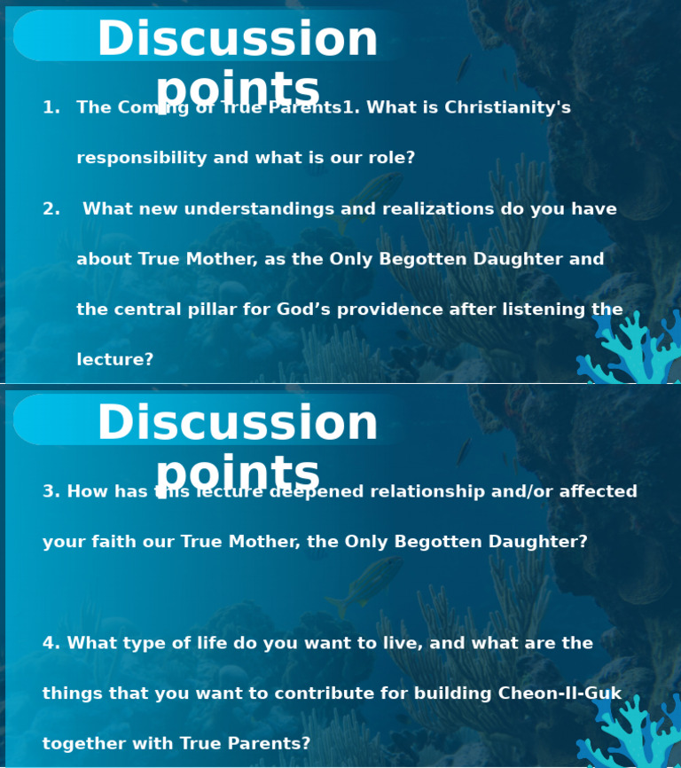 Discussion Points | PDF