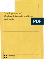 Development of Modern International Law and India R.P.anand