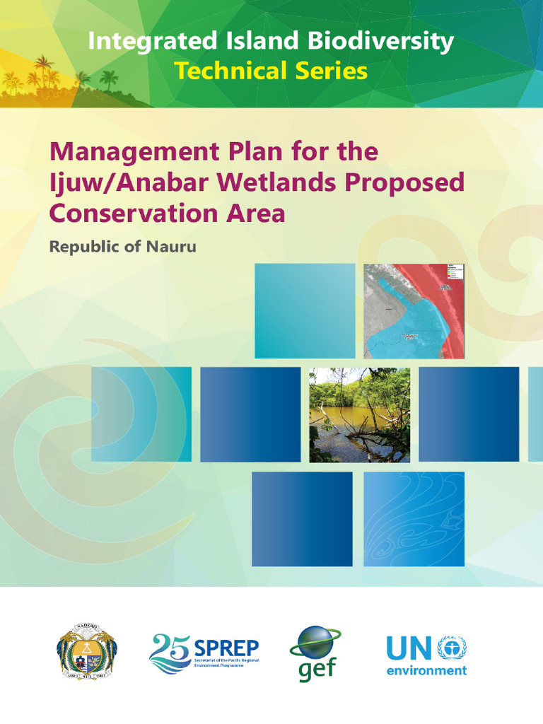 Ijuw/Anabar Wetlands Management Plan | PDF | Conservation Biology | Wetland