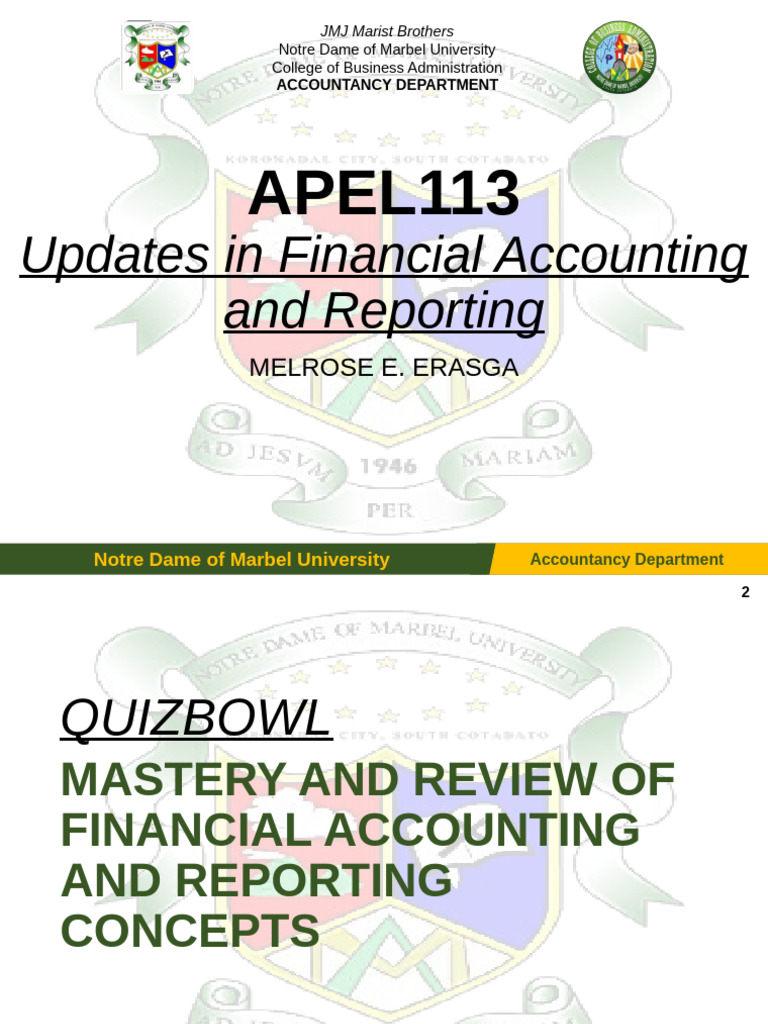 Financial Accounting Quiz Questions | PDF | International Financial ...