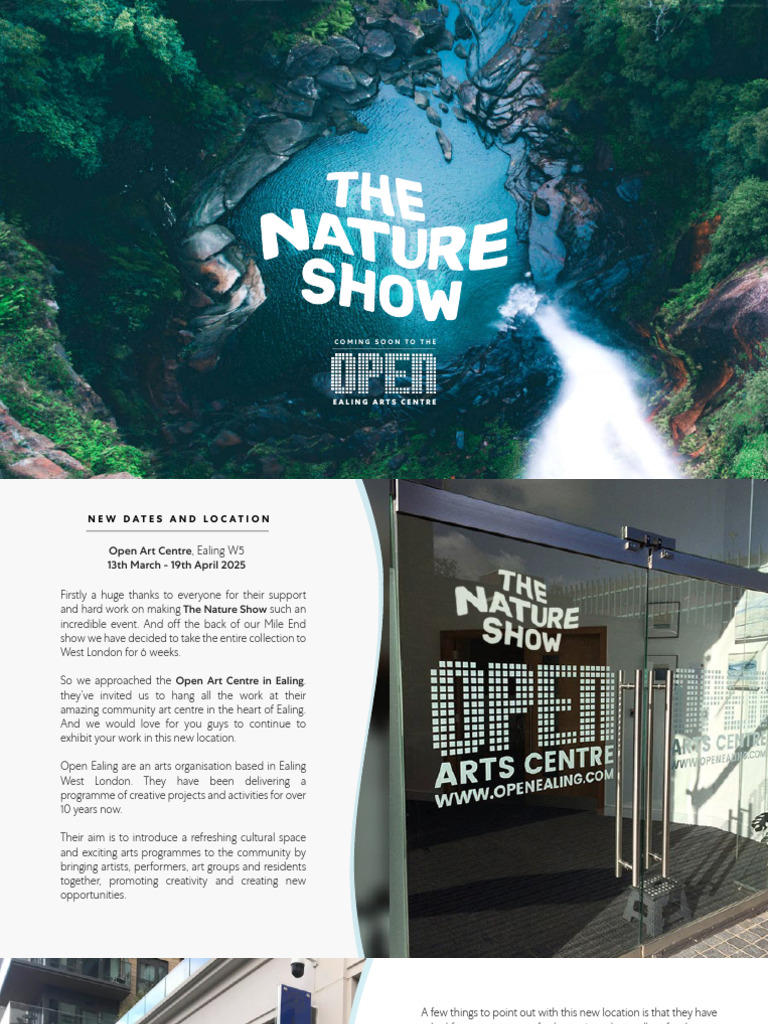 Nature Show at Ealing Arts Centre | PDF