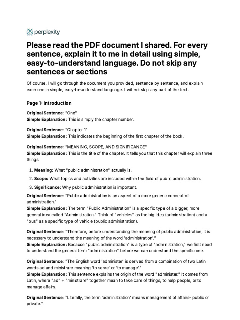 Please Read The PDF Document I Shared. For Every S | PDF