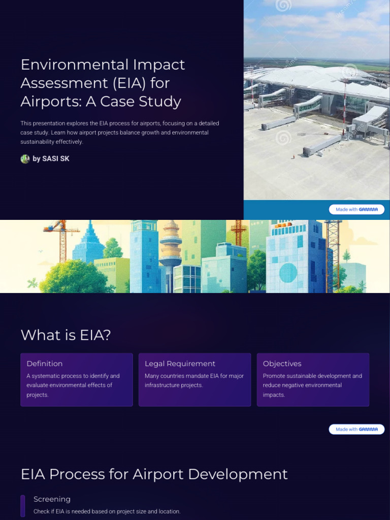 EIA for Airport Development: Case Study | PDF | Environmental Impact ...