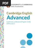 Download Cambridge English Advanced Leaflet by anna564 SN89370369 doc pdf