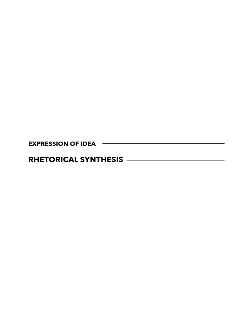 (Book) Rhetorical Synthesis - Full | PDF | Sodium Bicarbonate | Baking ...