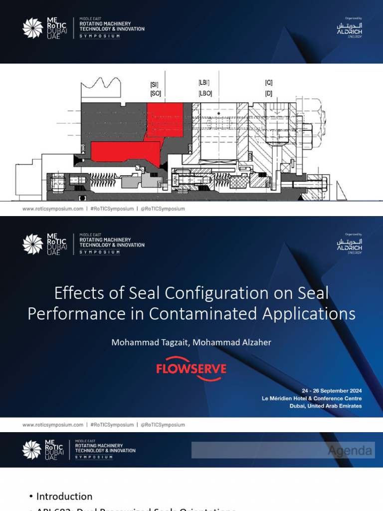 Seal Configuration Impact on Performance | PDF