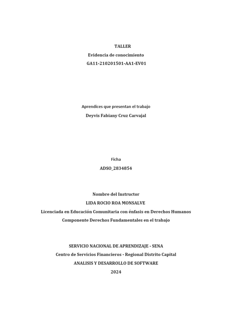Ga11 210201501 Aa1 Ev01 | PDF | Division de trabajo | Economias