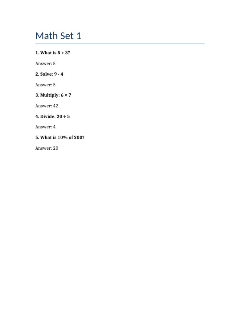 SSC Math | PDF