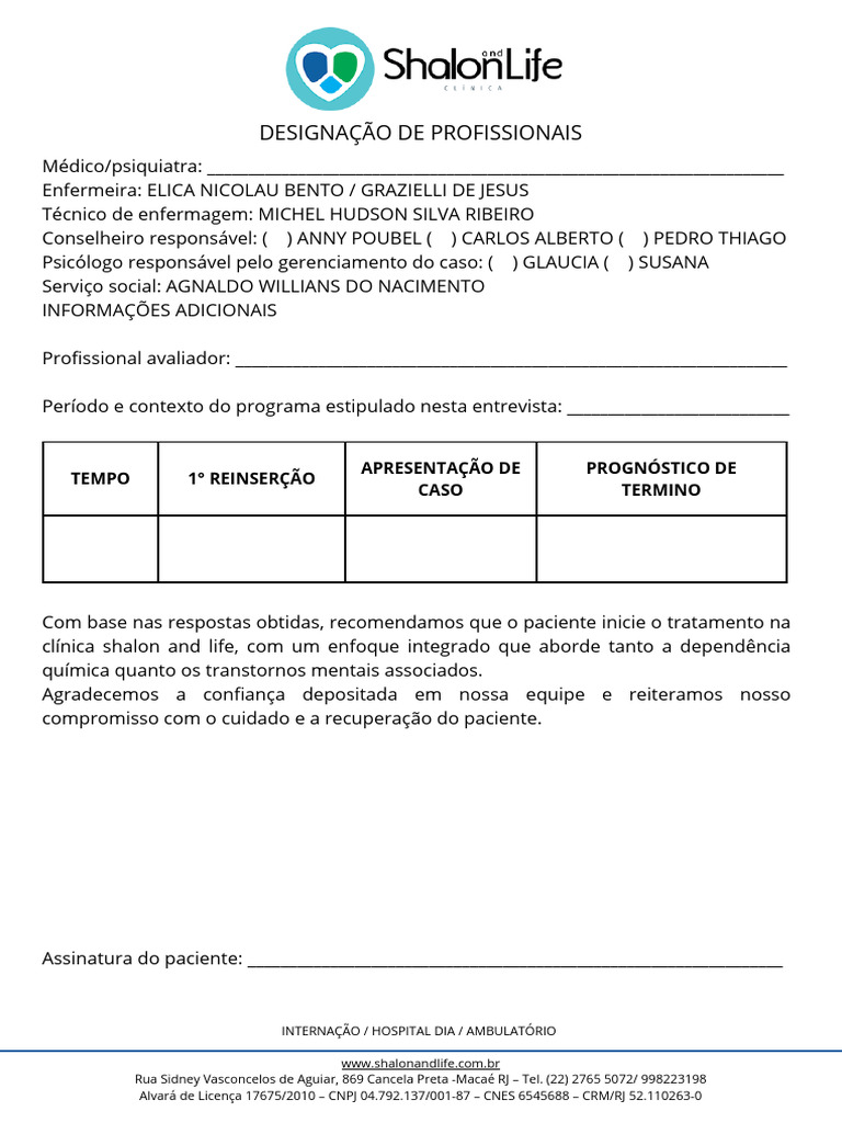 05-Designação de Profissionais | PDF