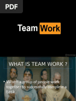 Teamwork: Achieving Goals Together | PDF