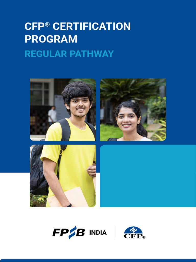 CFP Regular Pathway Brochure V3 | PDF | Business | Economies