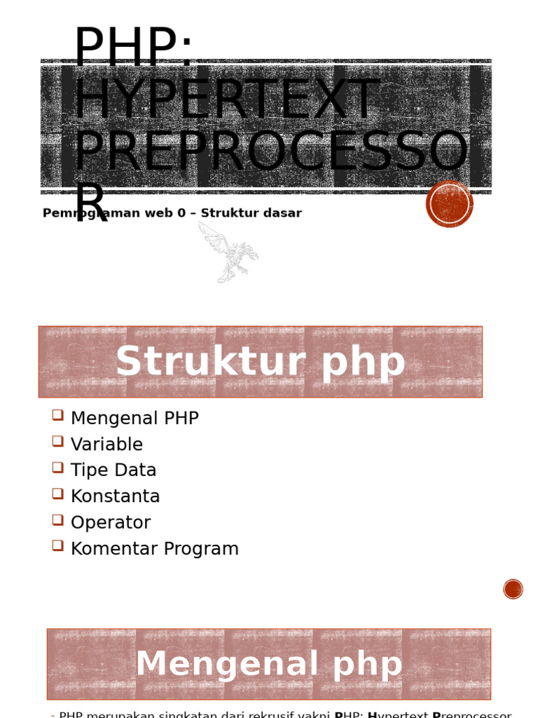 Modul - 1 PHP_Struktur_Das edit | PDF