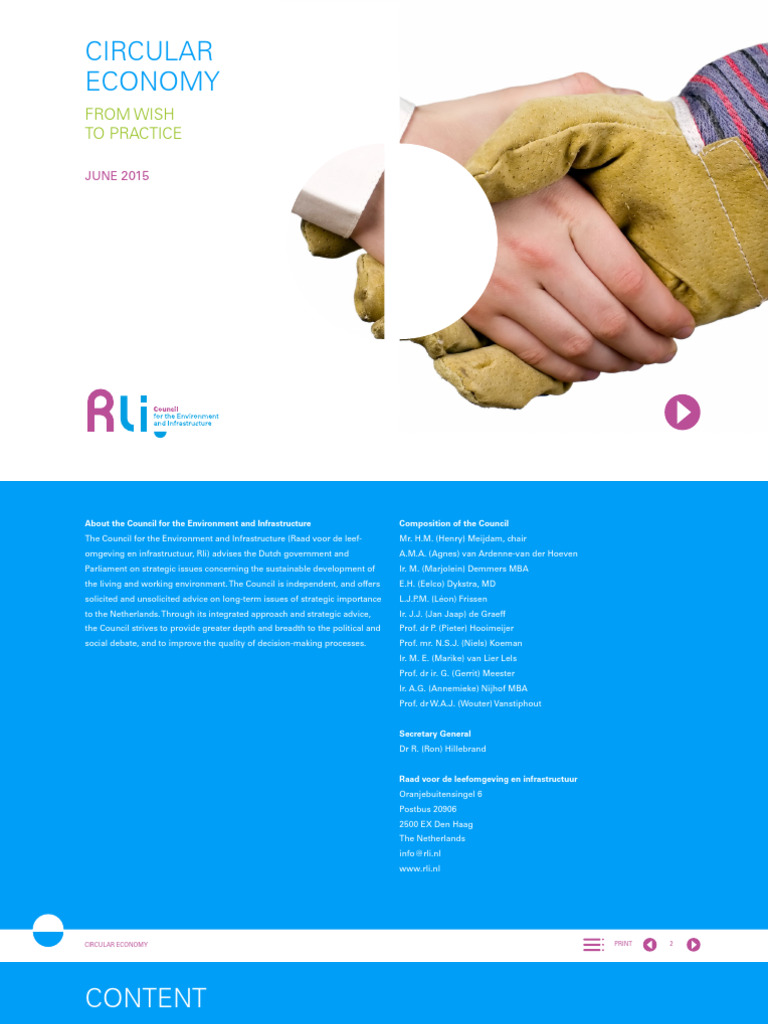 Advice Rli Circular Economy Interactive Def | PDF | Recycling ...