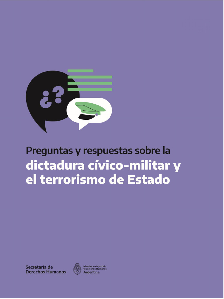 Dictadura cívico-militar y terrorismo de Estado | PDF | Crímenes ...