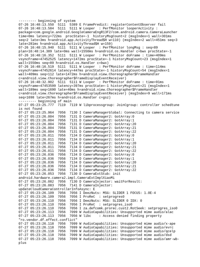 Log Cat 1753574005727 | PDF | Computing | Computer Programming