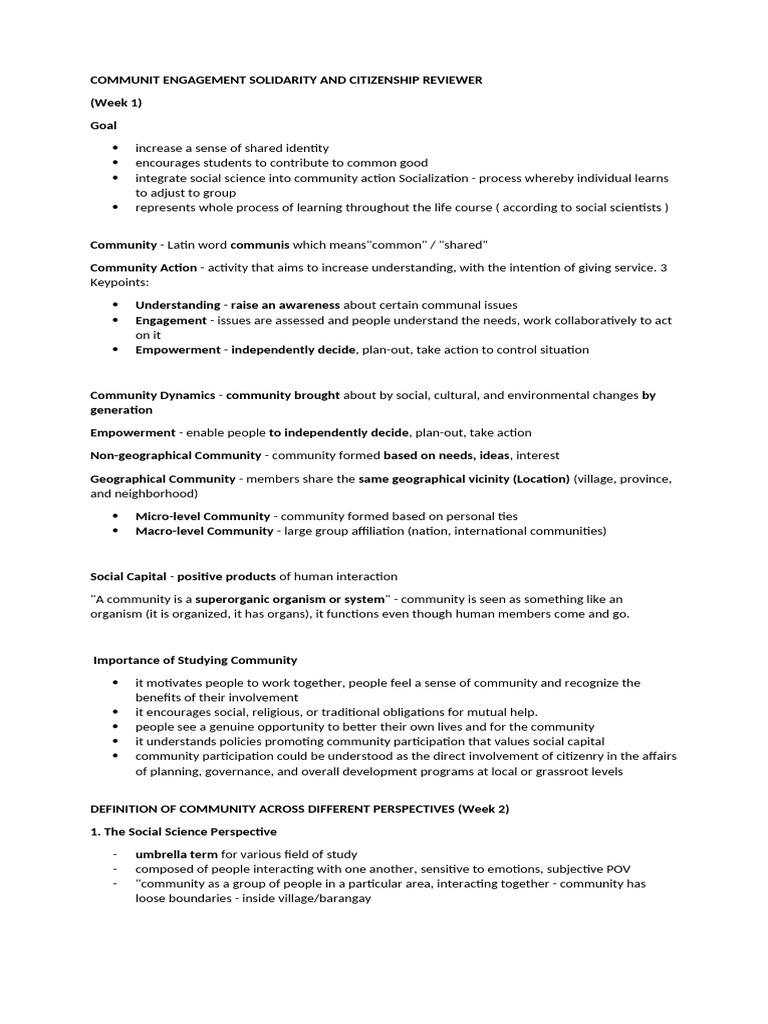 Community Engagement and Dynamics Guide | PDF | Community | Social Sciences